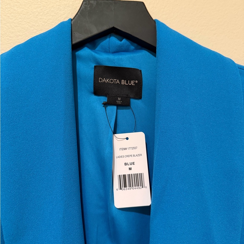 NWT Tahari Vibrant Blue Women's Blazer - Picture 3 of 8